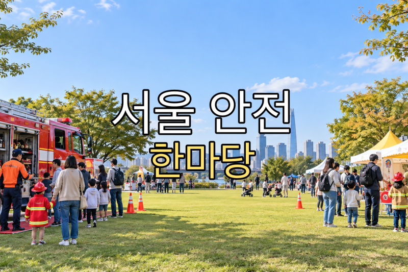 2026 서울안전한마당 70개 체험 무료, 여의도공원은 어디로 갈까?