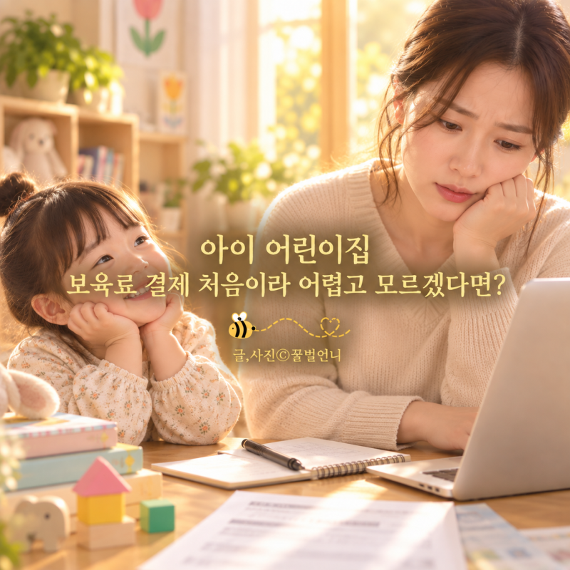어린이집 보육료 결제 방법 4가지｜국민행복카드 처음이라면 이것만 알면 돼요