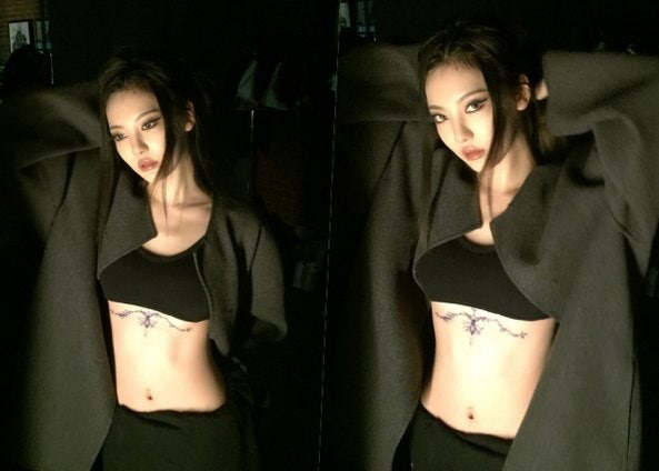 닝닝 브라톱 아래 갈비뼈까지 드러난 정체, 팬들이 놀란 진짜 이유