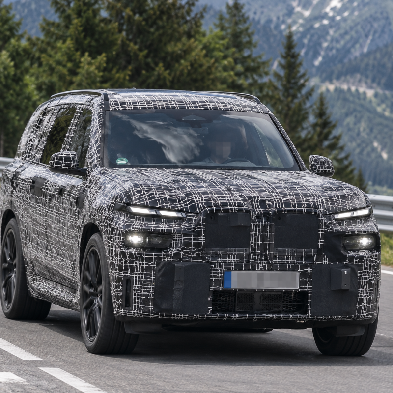 BMW X7 풀체인지 결국 2027년 나온다…신형 포착됐는데 앞모습이 뜻밖