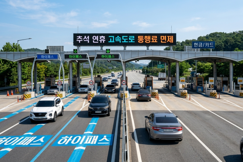 2026 추석 고속도로 통행료 무료 언제부터? 하이패스 이용방법 결제 궁금증 FAQ
