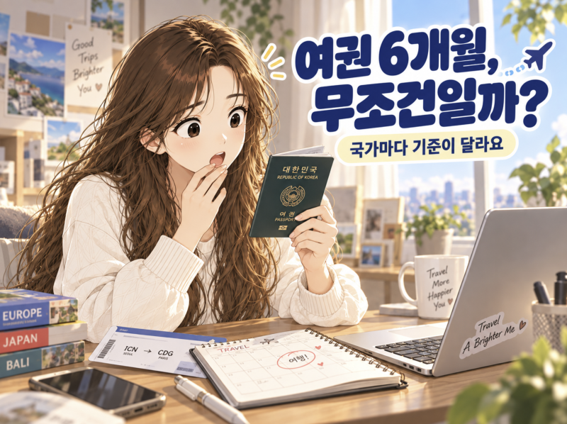 해외여행 여권 유효기간, 6개월 꼭 남아야 할까? [국가별 기준·재발급·긴급여권]