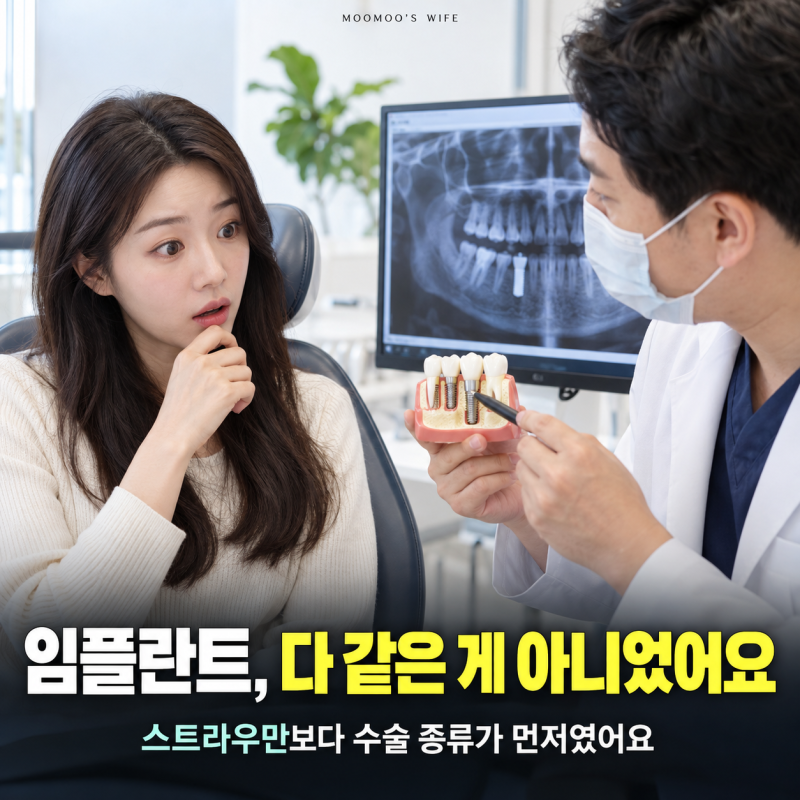 스트라우만 임플란트 수술 종류 정리