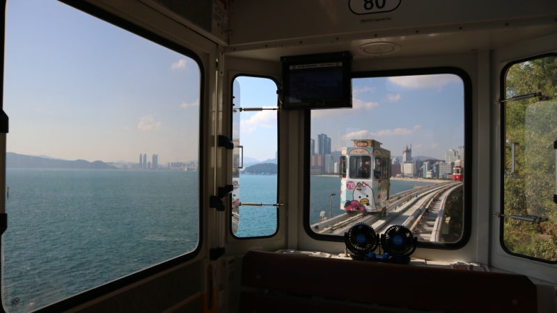 釜山海雲臺藍線天空艙：青沙浦、尾浦預訂