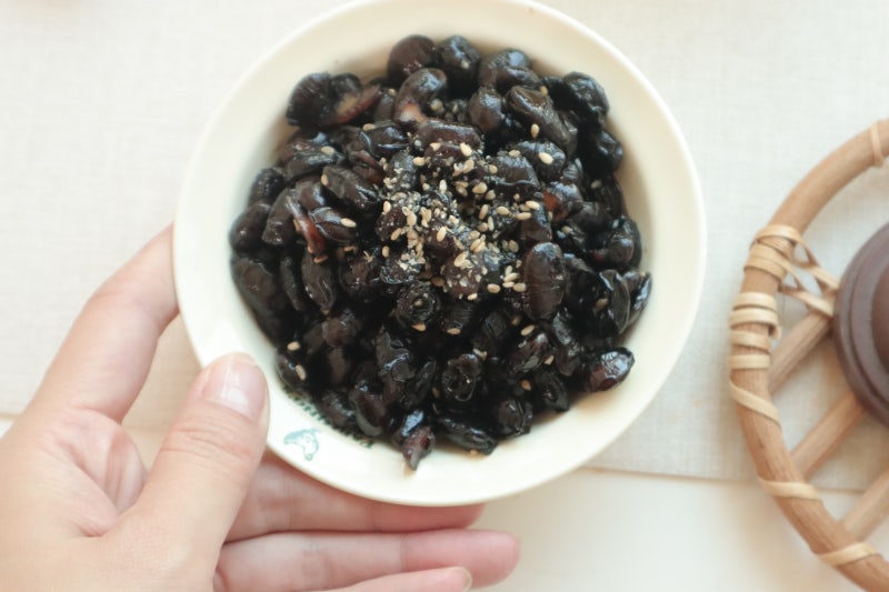 검은콩조림 콩자반 레시피 초간단 밑반찬 만드는 법