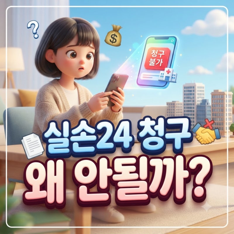 실손24 미참여병원 청구실패 해결법