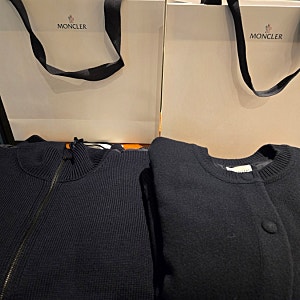 여주아울렛 몽클레르 주말 웨이팅｜몽클레르 패딩 가디건 TRICOT 가격, 여성 S, 남성 XL 구매 후....