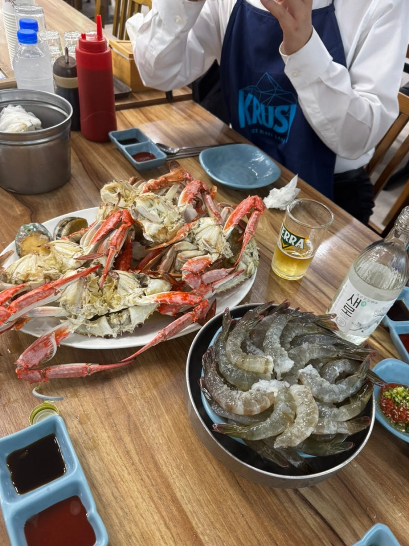 생새우에 미친자의 생새우맛집 찾기 | 가락시장 청해수산+초장집, 운치 논현점, 동어동락 삼....