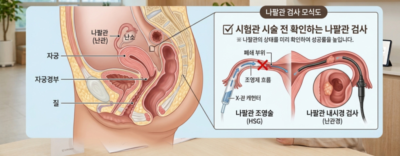 시험관 시술 전, 엄청 아픈.. 나팔관 조영술｜어디서 검사하고 비용은 얼마나 들까? (실제 후....