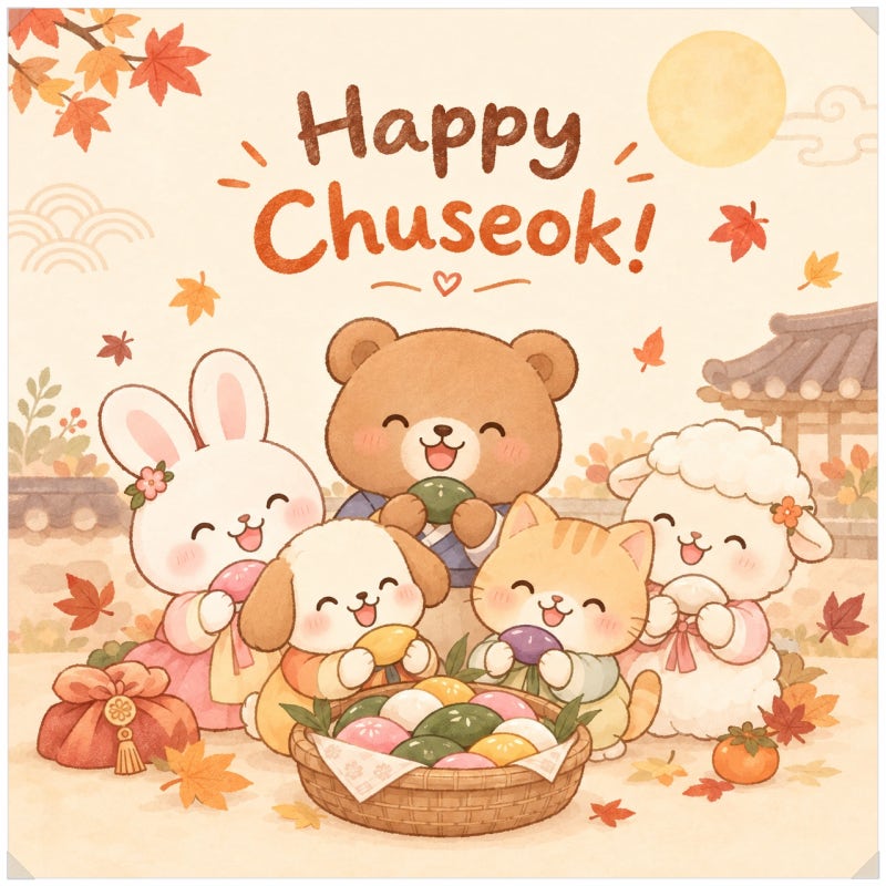 추석 인사말 문구 영어로 해봐요