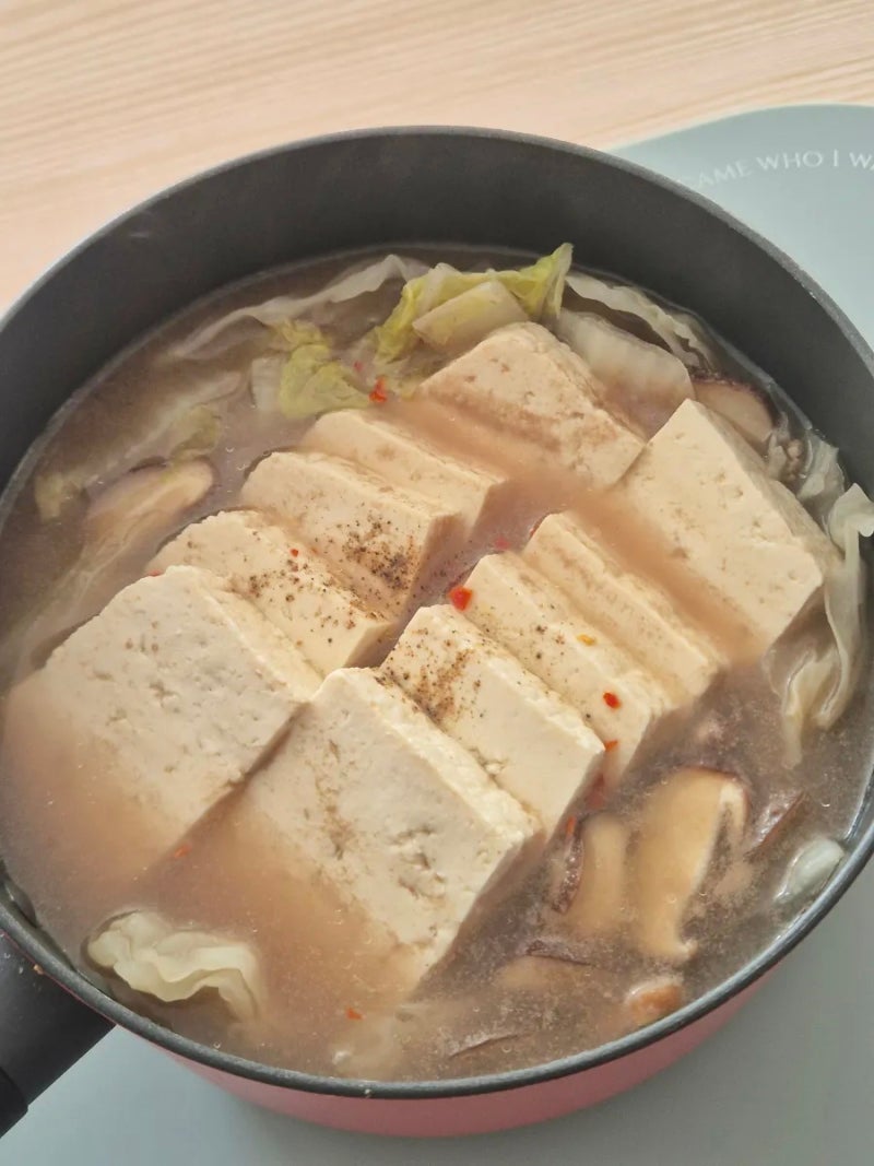 소고기 육수 두부전골 레시피
