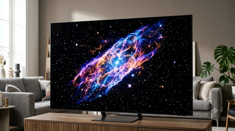 삼성 75인치 Mini LED TV KU75MH75AFXKR 스탠드형 특징 및 거실 가전 추천