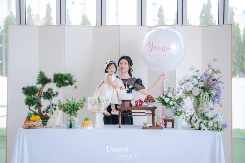 Gijang Ilgwang LAMARE Ilgwang Misik First Birthday Party: Cleer Yangsan Branch/Jeje Party/Memo Pictures/Dasom Baram Dolsnap