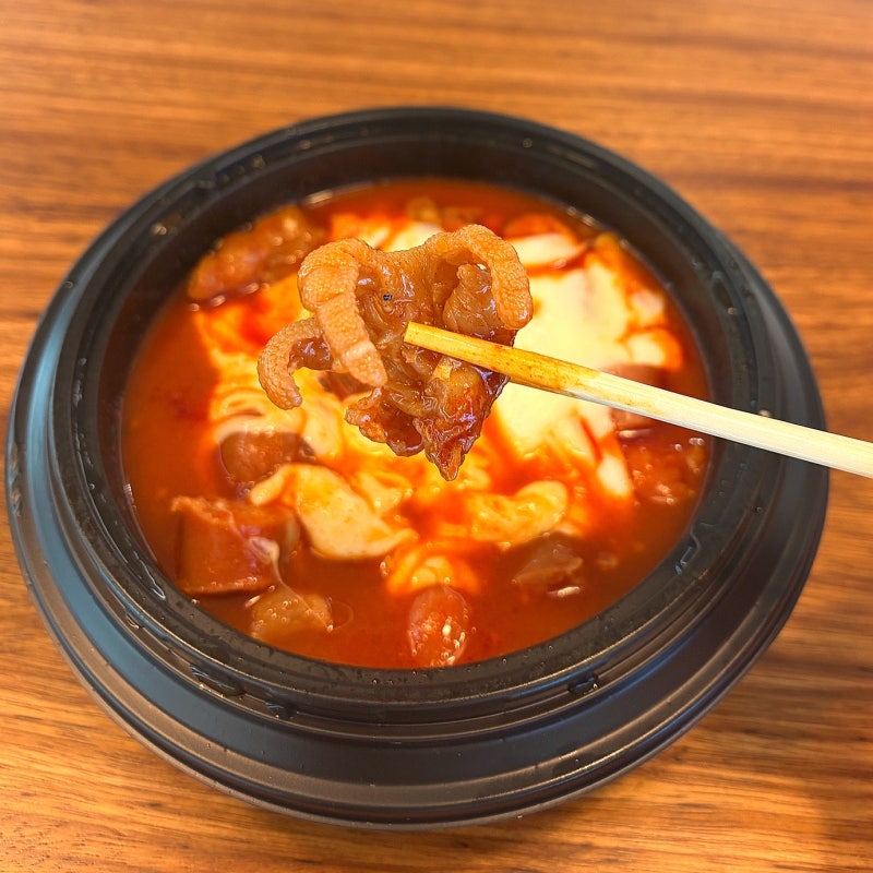 GS25 편의점 신상 [두찜 당면 맵닭발]솔직한 맛 후기(원산지&칼로리&맵기)