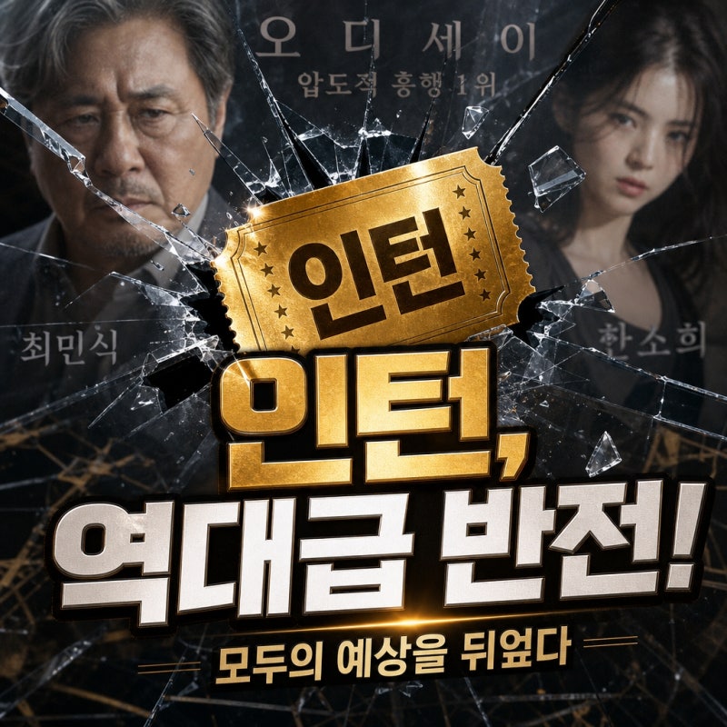 "알고 보니 더 큰 충격"...최민식 한소희 인턴 1위 기록, 상상 초월 반전의 결과