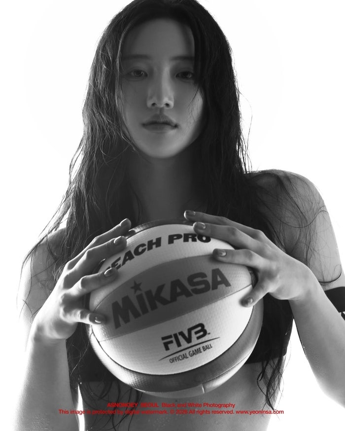"모래위 여신~", 나고야 아시안게임 예비스타 2탄 비치발리볼 신지은