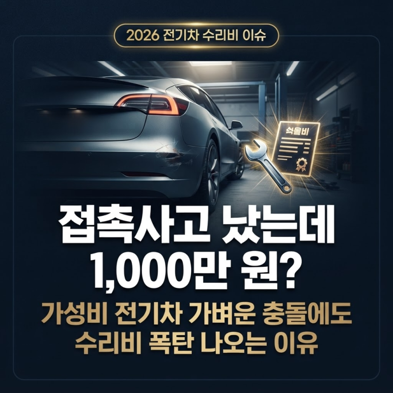 “접촉사고 났는데 1,000만 원?” 가성비로 소문난 BYD 전기차가 가벼운 충돌에도 수리비 폭탄 ....