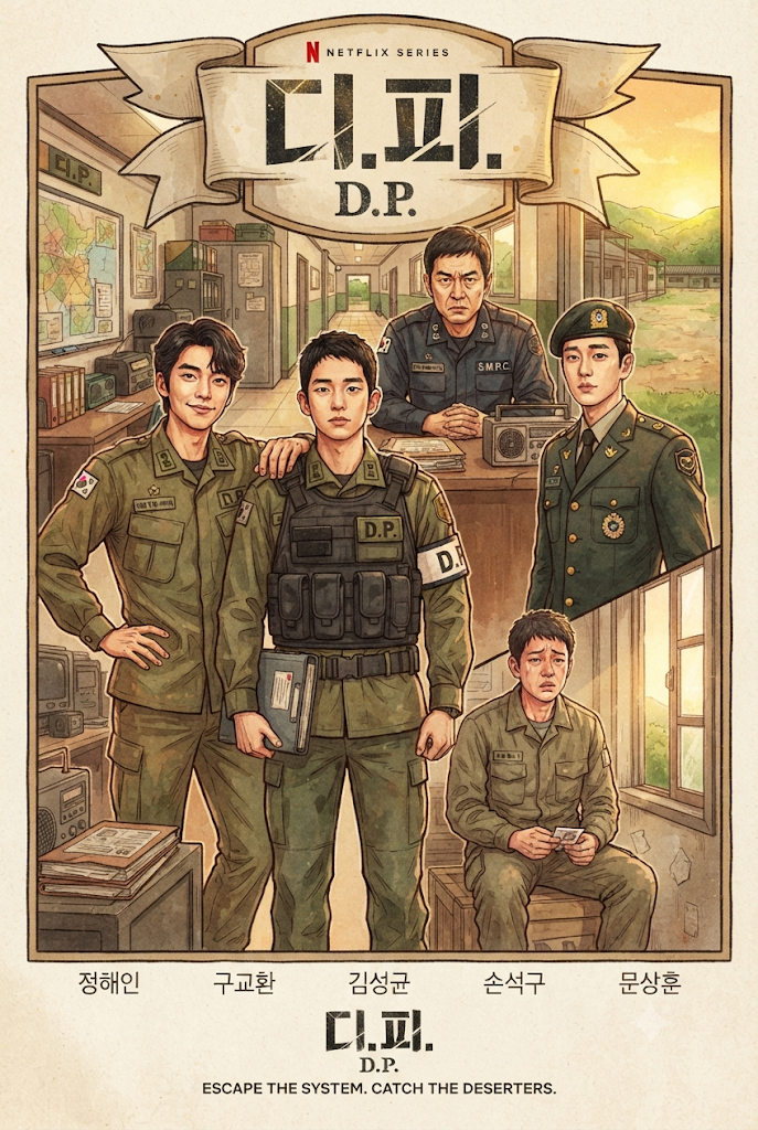 「D.P.」 이후 배우들은 어떻게 지내고 있을까?정해인·구교환·김성균·손석구·문상훈 근황....