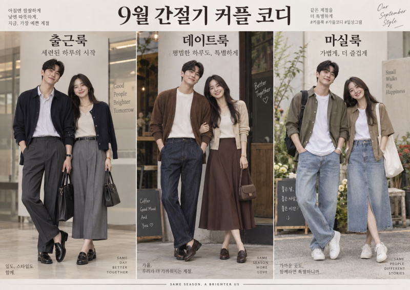 ️ 9월 17일 전국 날씨 브리핑 & 2026 가을 코디 완벽 가이드: 10도 이상 일교차, 유튜버처럼 실....