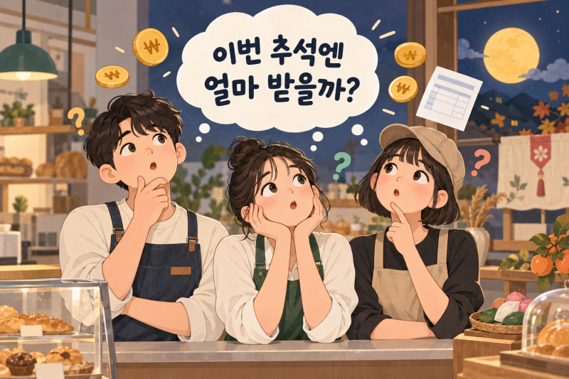 2026 추석 알바 수당 1.5배? 5인 이상·미만 사업장 기준