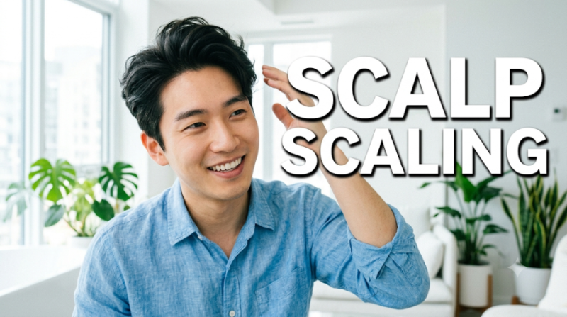 기름지고 냄새나는 정수리 탈출! 집에서 하는 남자 두피 스케일링 3단계 홈케어 (35년 미용사 ....