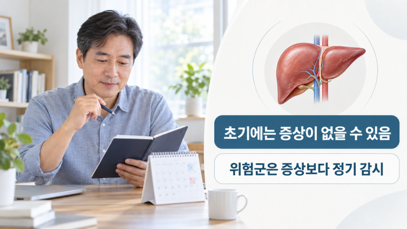 간암 증상, 황달·출혈·혼돈의 진료 우선순위