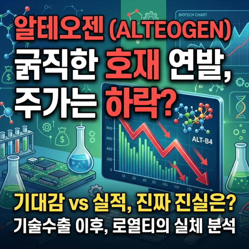 알테오젠 주가 전망 키트루다 큐렉스가 핵심인 이유