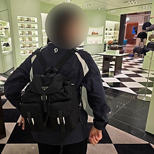 롯데면세점 프라다 백팩 구매 후기｜월드타워점 할인·페이백 체감가 182만원대