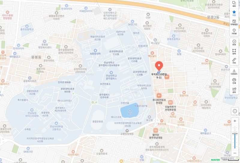 광주 용봉동 기숙사형 청년주택 예비 6명 모집｜보증금 60만원·월세·신청 일정