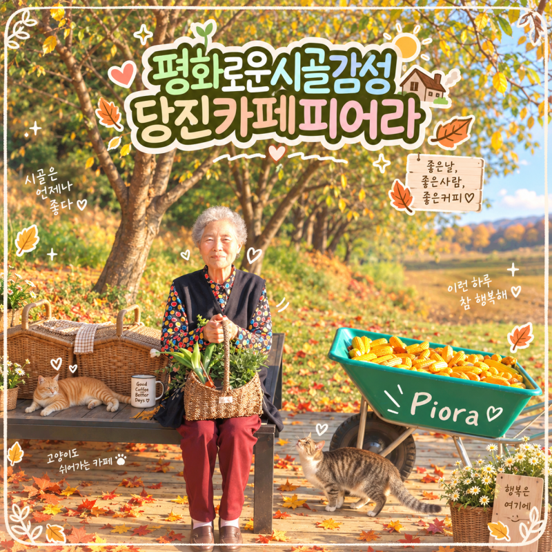 충남 당진 가볼만한곳 카페 피어라 청보리밭 당일치기 여행 코스
