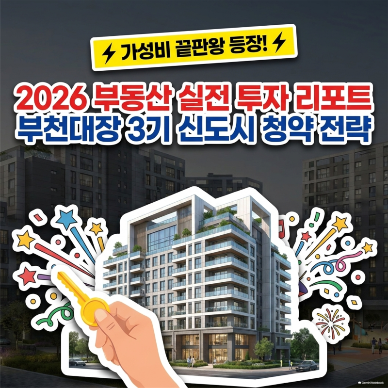 부천대장 신도시 분양가상한제 아파트 하우스토리 디센트 청약 전략