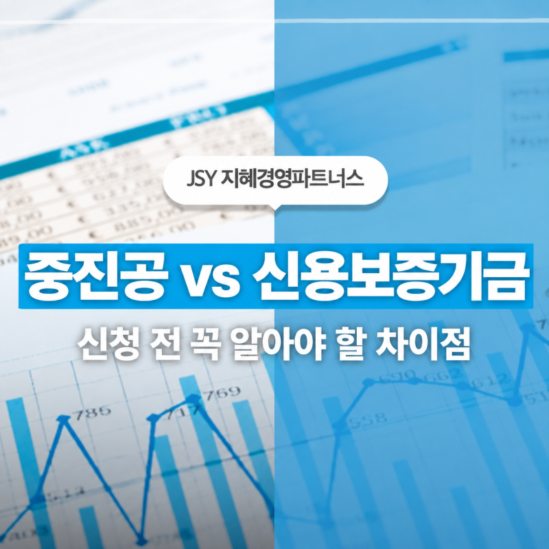 중진공 정책자금 vs 신용보증기금, 사업자금 신청 전 꼭 알아야 할 차이점