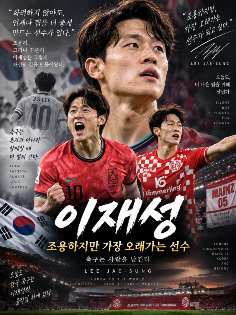 AI pro. 칼럼 │ 이재성 서사 — 조용하지만 가장 오래가는 선수