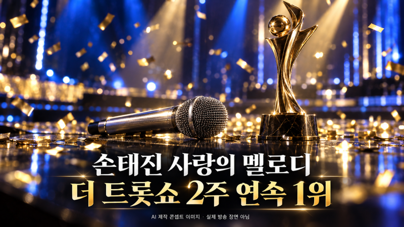 손태진 ‘더 트롯쇼’ 2주 연속 1위…MC가 된 가수의 다음 도전은?