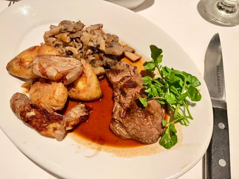 뉴욕 3대 스테이크 맛집 갤러거 런치 스페셜 가격 가족 식사 후기