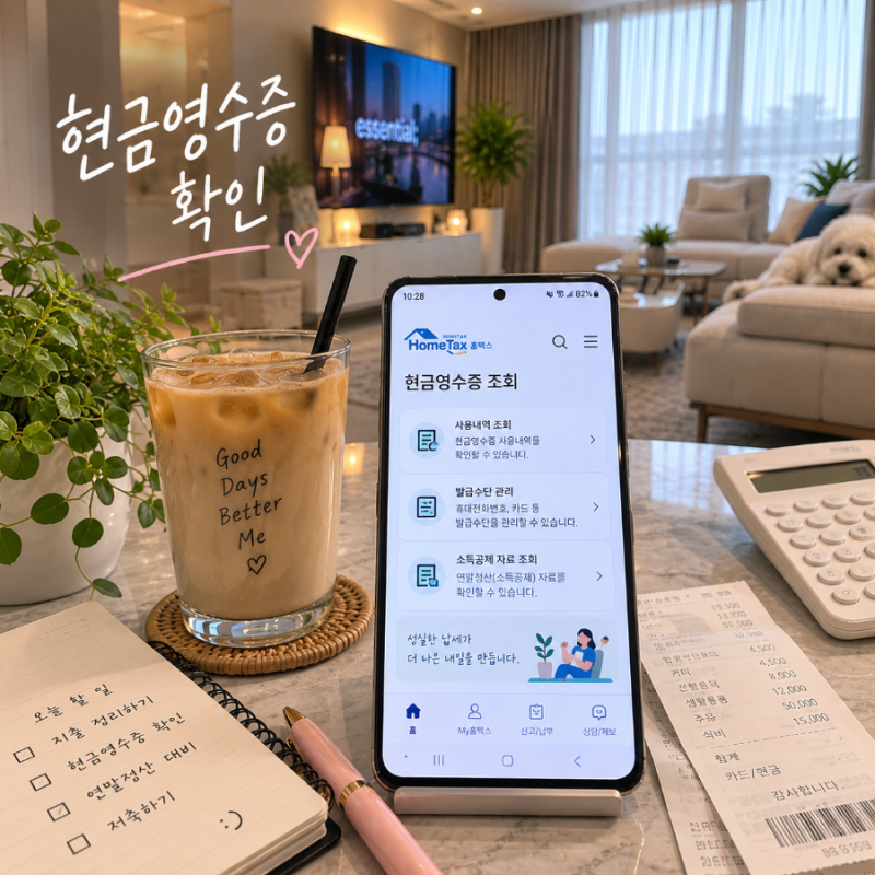 현금영수증 제대로 등록돼 있을까? 홈택스에서 꼭 확인해야 하는 이유