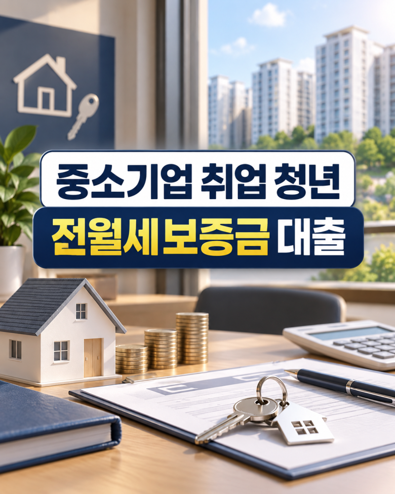 중소기업 취업 청년 전월세보증금 대출 2026년 조건과 한도