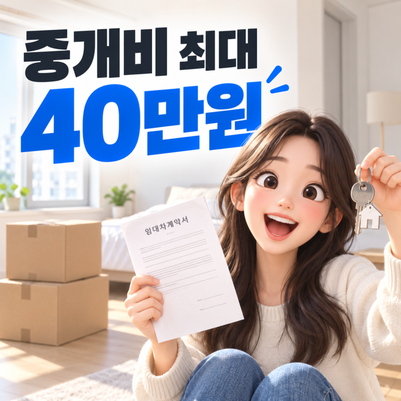 월세 계약 후 중개비 냈다면? 2026 서울 청년 최대 40만원 지원 조건·영수증
