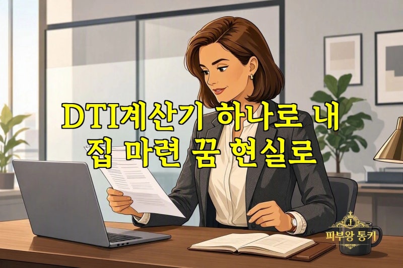 DTI계산기 하나로 내 집 마련 꿈 현실로
