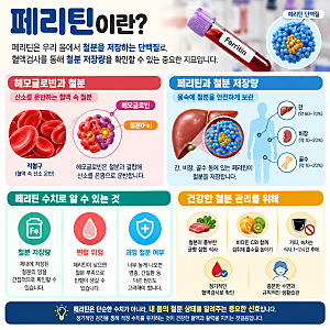 페리틴 수치 낮으면 나타나는 증상! 철분 저장량 검사 제대로 알아보기