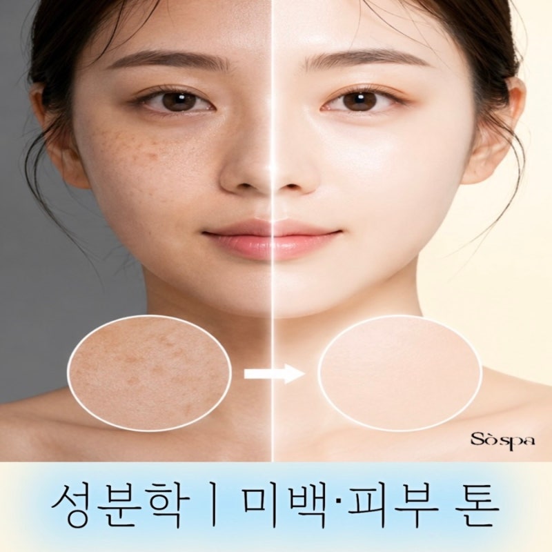 화장품에서 자주 사용되는 대표 성분ㅣ미백・피부 톤 개선편