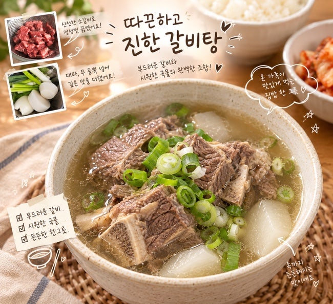 돌아기 14개월 아기 소고기 유아식 이유식 무염 or 저염 갈비탕 집에서 만드는 방법