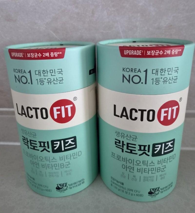 유아 변비 때문에 구매한 락토핏 키즈! 1통 먹이고 2통 재구매 후기