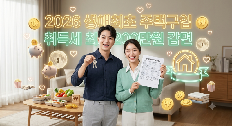 내 집 마련 첫걸음: 생애최초 주택구입자 취득세 감면 신청 방법과 주의해야 할 실거주 요건 ....