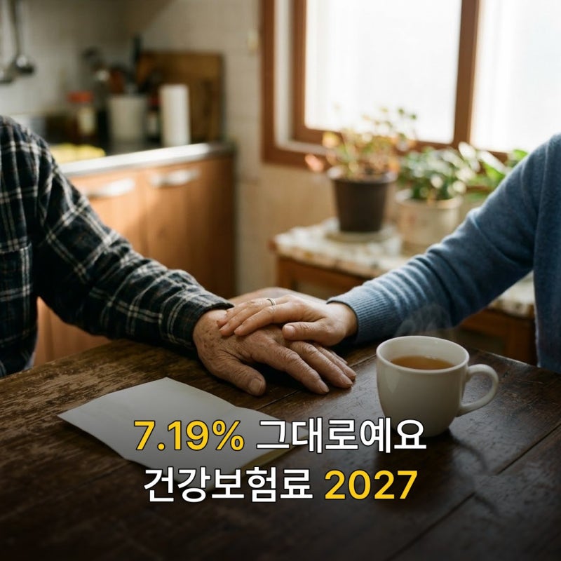 건강보험료 7.19% 그대로, 2027년 달라지는 것 5가지