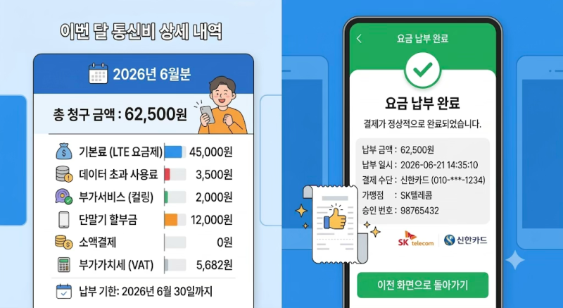 통신비 월 6만원 절약 실화? 알뜰폰 무제한 요금제 TOP 3 및 5분 셀프 개통 팁