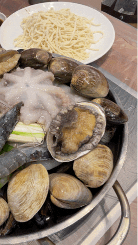 파주맛집 해산물 가득한 복많네 해물칼국수