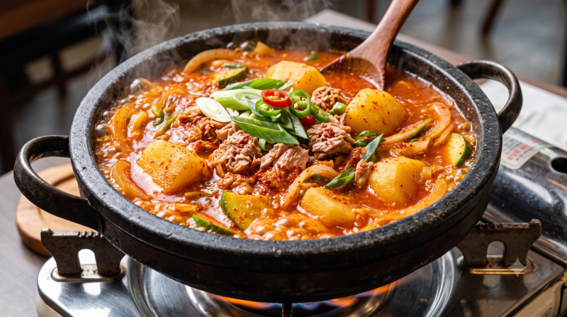 밥 두 그릇 순삭 보장! 칼칼하고 개운한 초초초간단 참치 감자 짜글이 황금 레시피