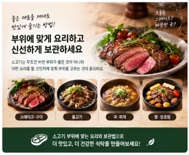 추석선물 받은 소고기 부위별 요리법부터 냉장·냉동 보관방법 알아보