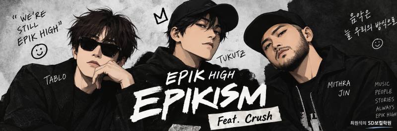 에픽하이 EPIKISM 발매, 에픽카세 가요제 우승자 투컷의 첫 작품 .. 최원석의 sd보컬학원 sdmusic.c....